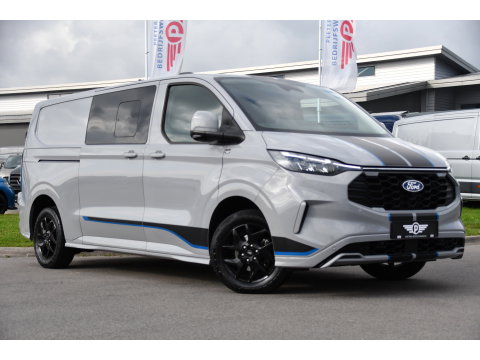 Ford Transit Custom 320 2.0 TDCI L2H1 Sport DC 360 Camera, Adaptieve Cruise, Carplay, LED, 170pk, Elektrische stoel, Stuurverwarming, Stoelverwarming, Sensoren, Uniek!