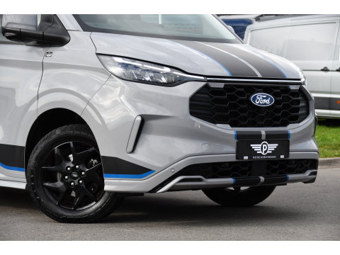 Ford Transit Custom 320 2.0 TDCI L2H1 Sport DC 360 Camera, Adaptieve Cruise, Carplay, LED, 170pk, Elektrische stoel, Stuurverwarming, Stoelverwarming, Sensoren, Uniek!