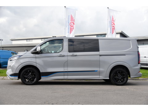 Ford Transit Custom 320 2.0 TDCI L2H1 Sport DC 360 Camera, Adaptieve Cruise, Carplay, LED, 170pk, Elektrische stoel, Stuurverwarming, Stoelverwarming, Sensoren, Uniek!