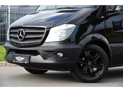 Mercedes-Benz Sprinter 316 2.2 L2H2 Black Edition Euro 6, 3500kg Trekhaak, 2 x Schuifdeur, Camera, Cruise, 164pk, Multimedia, Uniek!