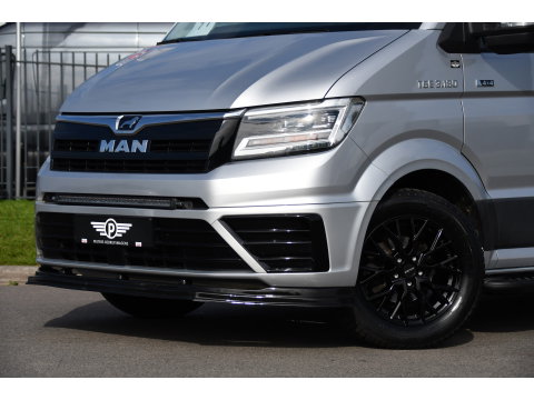 MAN TGE 3.180 35 2.0 L3H3 4x4 PB Edition Camera, Cruise, Carplay, LED, 177pk, Stoelverwarming, Leder, Geveerde stoel, Trekhaak, Automaat, Uniek!