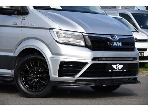 MAN TGE 3.180 35 2.0 L3H3 4x4 PB Edition Camera, Cruise, Carplay, LED, 177pk, Stoelverwarming, Leder, Geveerde stoel, Trekhaak, Automaat, Uniek!