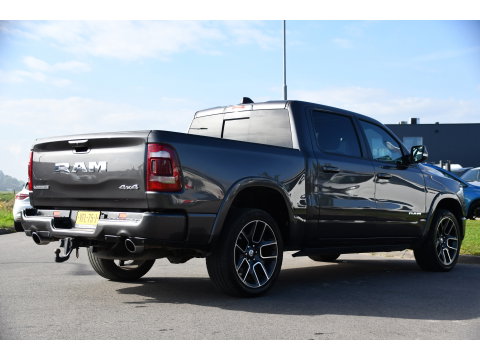 Dodge Ram 1500 5.7 V8 4x4 Crew Cab 5'7 Laramie Adaptieve Cruise, 360 Camera, PANO, Carplay, Luchtvering, LED, Leder, 3500kg Trekhaak, Stoelverwarming, Uniek!