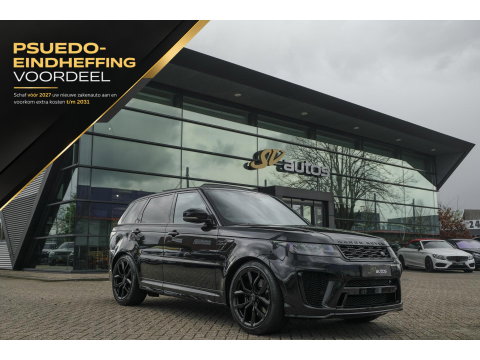 Land Rover Range Rover Sport P575 SVR 575pk Panoramadak *BTW* Head-up Alcantara Schaalstoelen 22" LMV