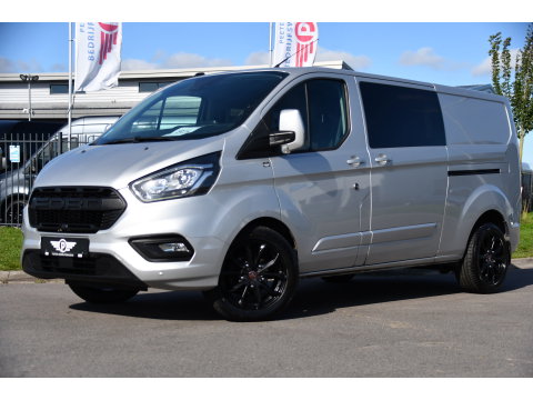 Ford Transit Custom 300 2.0 TDCI L2H1 Limited PB Edition Camera, Cruise, Carplay, LED, 2 x Schuifdeur, NAVI, Trekhaak, Stoelverwarming, Automaat, Uniek!