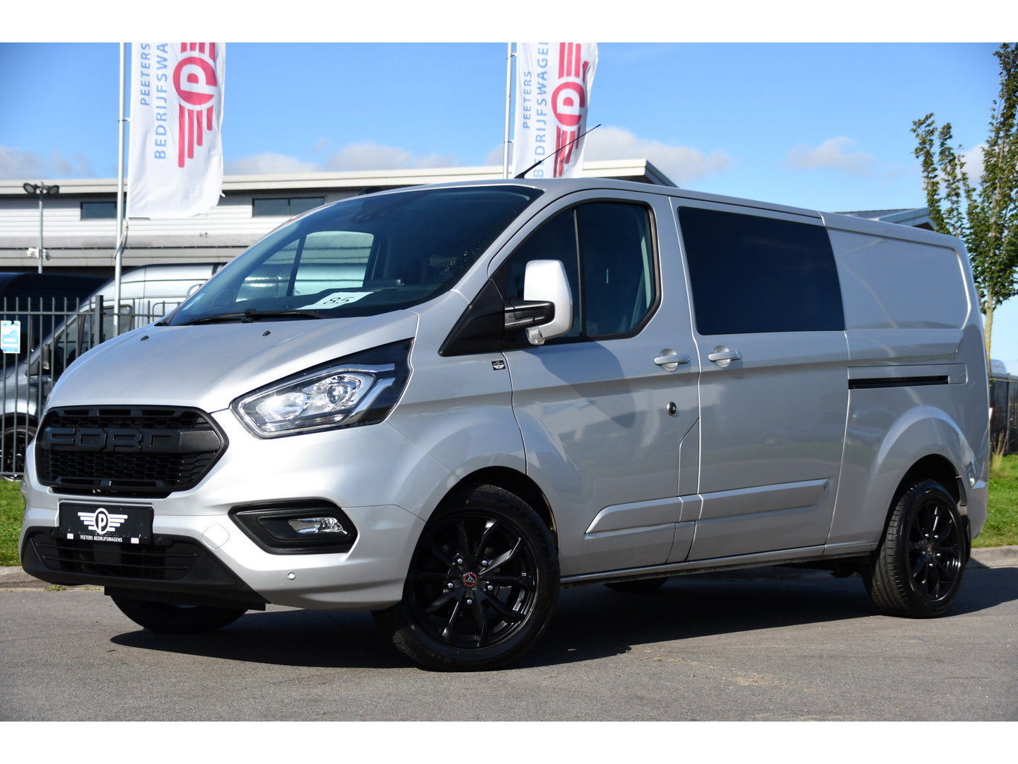 Ford Transit Custom 300 2.0 TDCI L2H1 Limited PB Edition Camera, Cruise, Carplay, LED, 2 x Schuifdeur, NAVI, Trekhaak, Stoelverwarming, Automaat, Uniek!