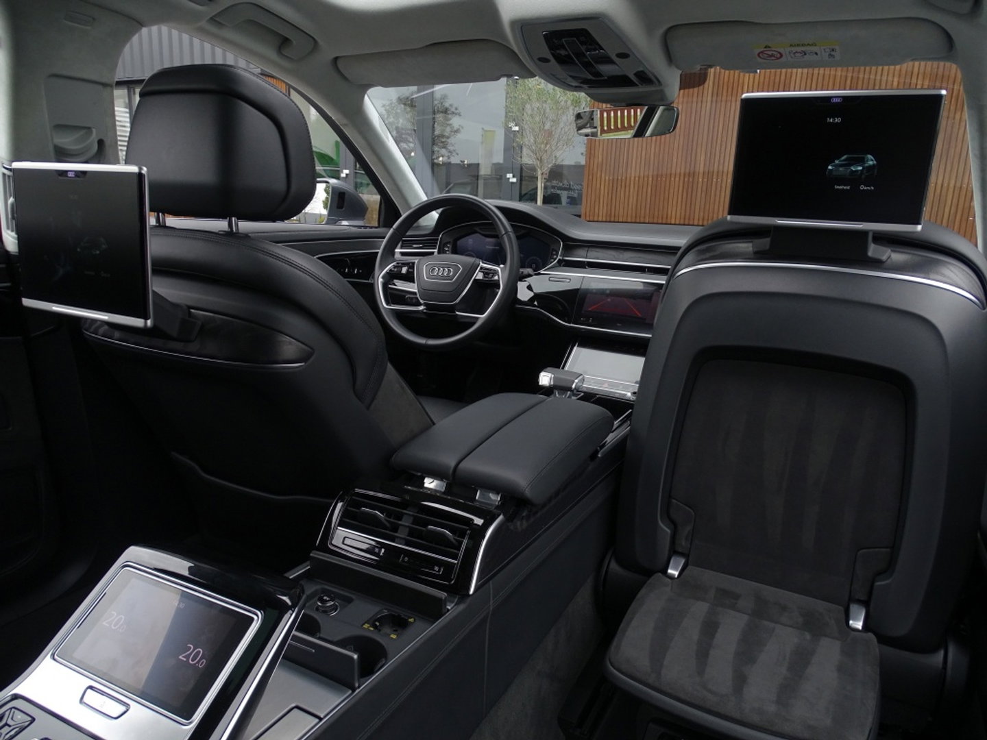 Audi A8 60 TFSi e Lang 449PK S line / B&O / TV's / alcantara / softclose / massage / 360°