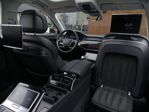 Audi A8 60 TFSi e Lang 449PK S line / B&O / TV's / alcantara / softclose / massage / 360°