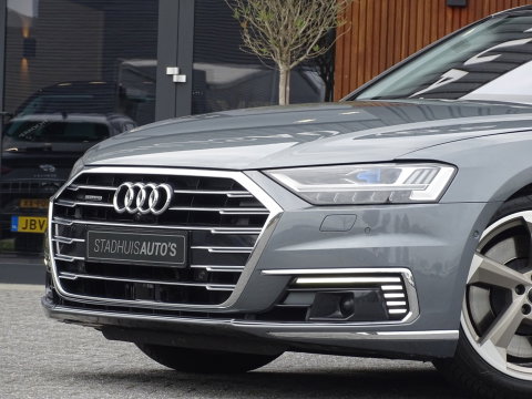 Audi A8 60 TFSi e Lang 449PK S line / B&O / TV's / alcantara / softclose / massage / 360°