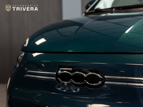 Fiat 500 La Prima cabrio 42 kWh l SoH 95% l AUT.l 360° camera l Stoel verwarming l Leder l CARPLAY l BTW - auto l Dealer onderh.