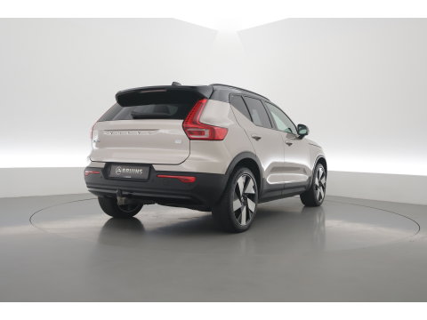 Volvo XC40 Recharge Twin 408PK Ultimate | Pano-dak | Trekhaak | 360 camera |Stoel + stuurverw. | Warmtepomp |