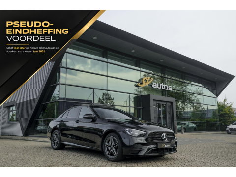Mercedes-Benz E-Klasse E300e AMG 320pk Panoramadak Burmester Widescreen Leder NLauto 1e Eigenaar!