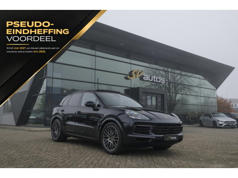 Porsche Cayenne S 2.9 V6 441pk Panoramadak Luchtvering Matrix led Comfortstoelen Memory Camera 21" LMV