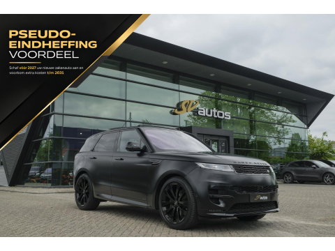 Land Rover Range Rover Sport D350 350pk Autobiography Panoramadak Massage Stoelkoeling Meridian 3d Trekhaak 23" LMV