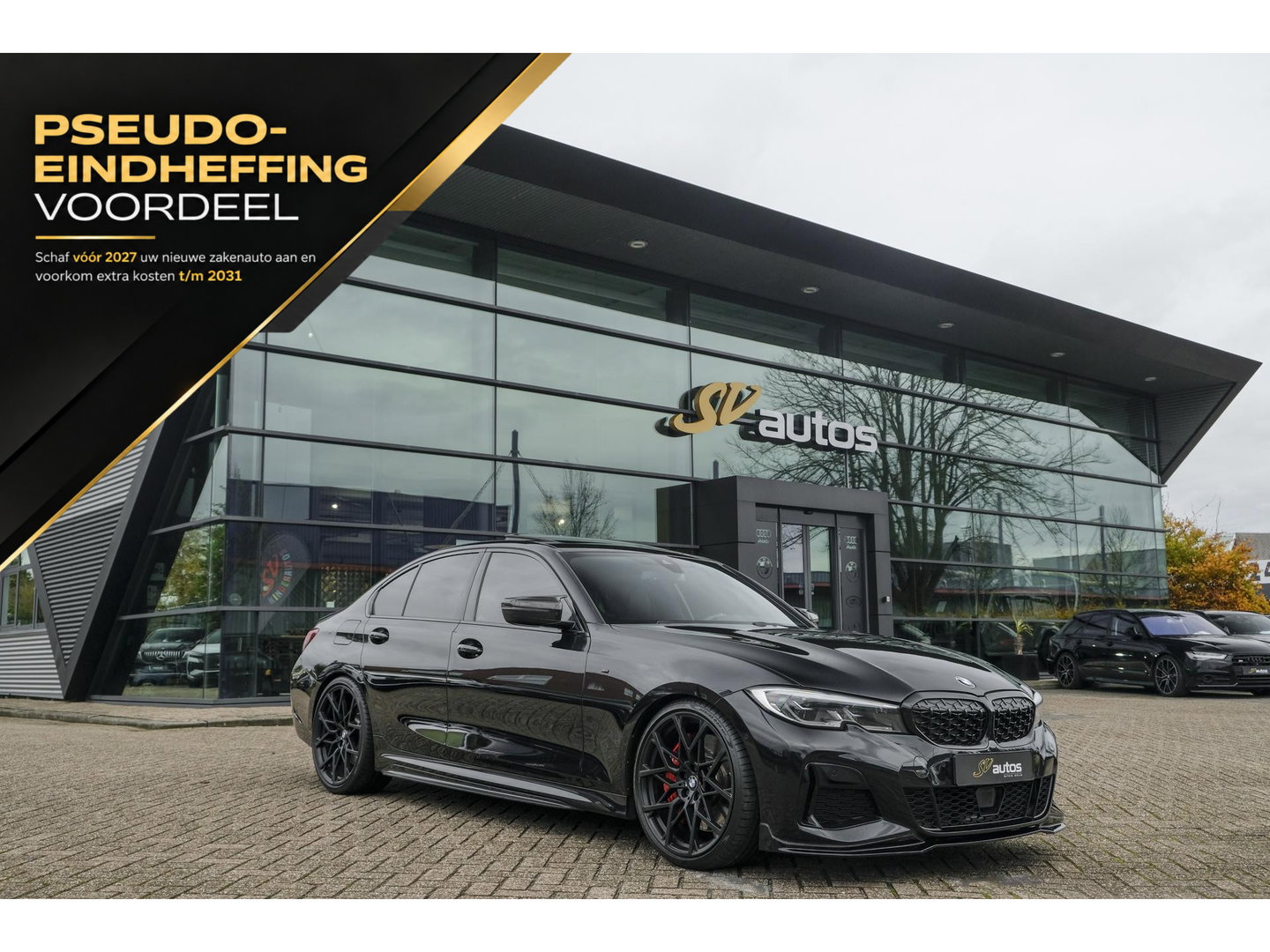 BMW 3-serie M340i 505pk xDrive Stage2 Schuifdak NLauto Harman/Kardon M-performance remmen Laser Adaptive cruise