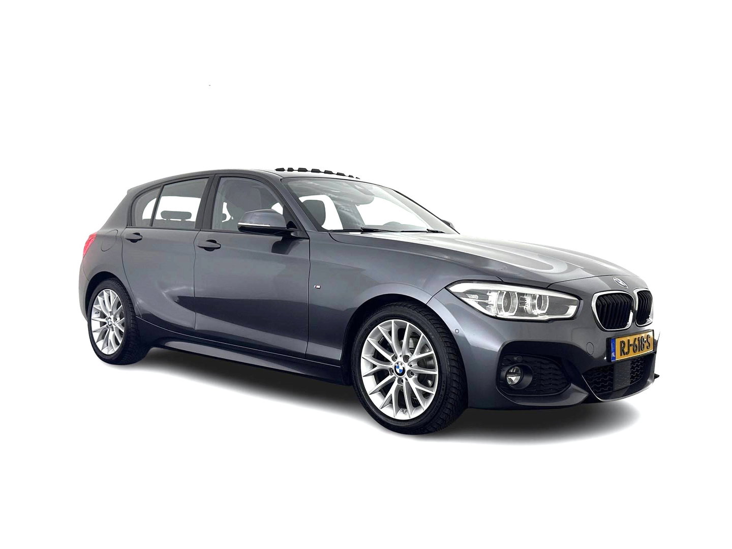 BMW 1-serie 118d M-Sport-Styling Executive Aut. *PANO | ALCANTARA |  FULL-LED | HEATED-SPORTSEATS | MEMORY-PACK | CAMERA | KEYLESS | DAB | NAVI-FULLMAP | PRIVACYGLASS | ECC | PDC | ADAPTIVE-CRUISE | 17''ALU*