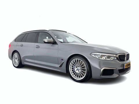 BMW 5 Serie Touring M550d xDrive M-Sport-Styling High Executive Aut. *PANO | LEATHER | LASER-LED | BLINDSPOT | MEMORY-PACK | HARMAN/KARDON |  DIGI-COCKPIT | AMBIENTLIGHT | SHIFTPADDLES | HEAD-UP | ADAPTIVE-CRUISE | TOWBAR | 19''ALU*