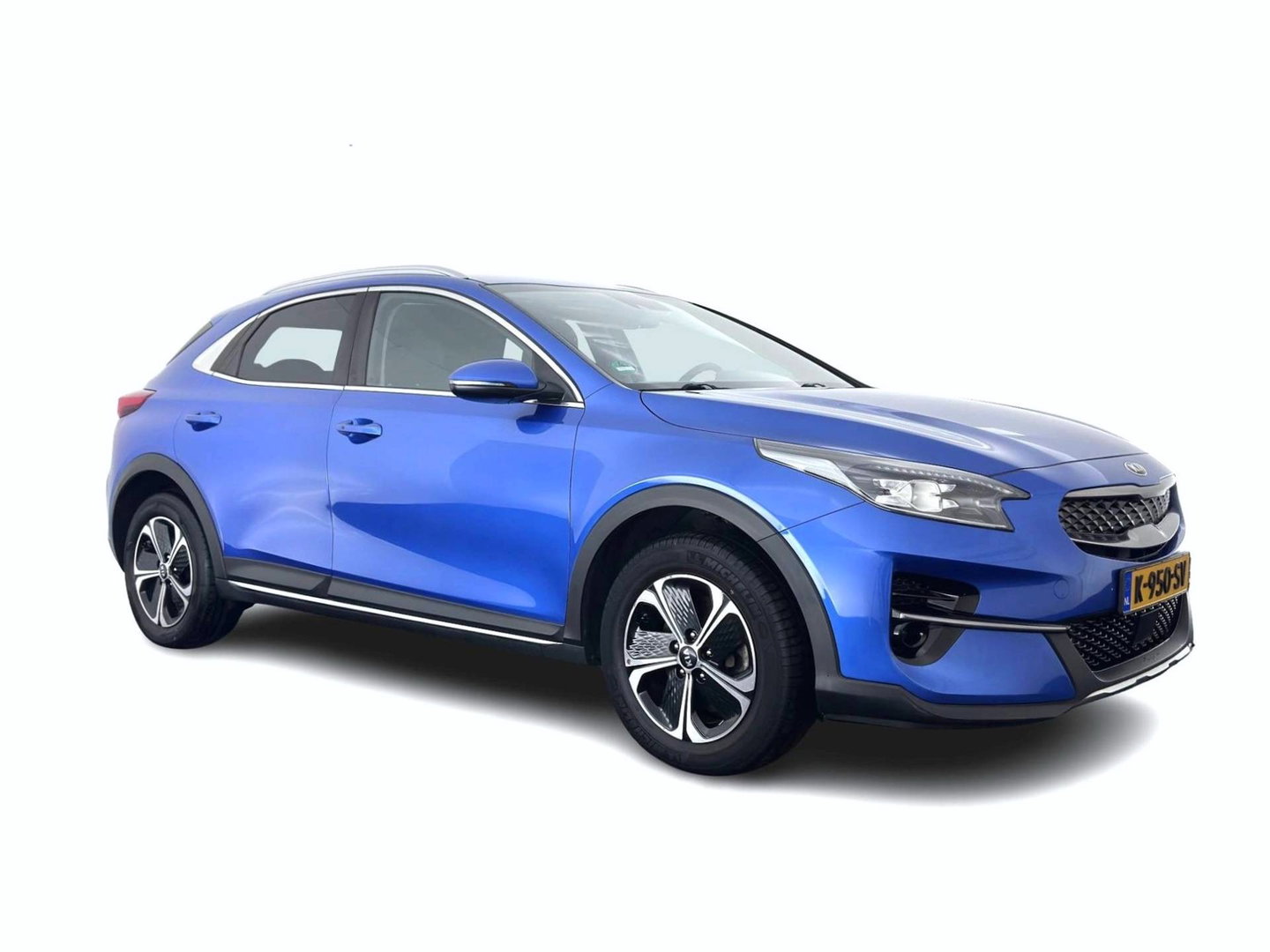 Kia Xceed 1.6 GDi PHEV DynamicPlusLine (Plug-In) {SoH-97%} (INCL-BTW ) Aut.*LEATHER-FABRIC | FULL-LED | KEYLESS | NAVI-FULLMAP | HEATED-SPORTSEATS | CAMERA | DAB | LANE-ASSIST | ADAPT.CRUISE | PRIVACY-GLASS | 16''ALU*