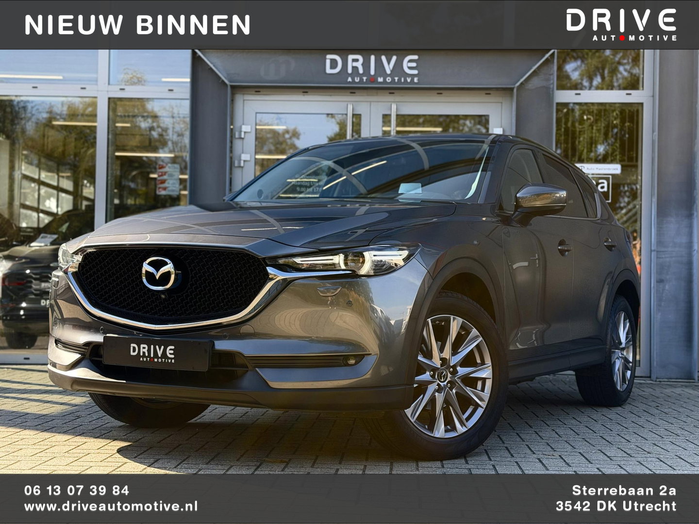 Mazda CX-5 2.0 SkyActiv-G 165 Luxury |Leer|Memory|Ventilatie|Bose|360Cam|Carplay|Trekhaak
