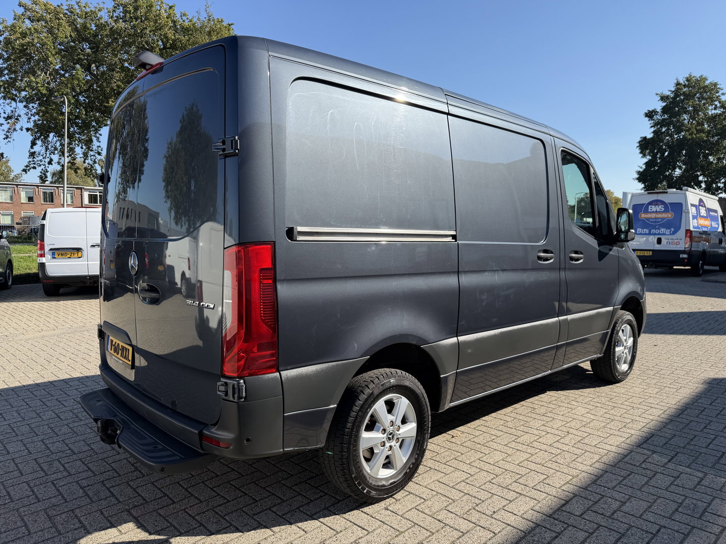 Mercedes-Benz Sprinter 314 2.2 CDI L1H1 Functional RWD / vaste prijs rijklaar € 19.950 ex btw / euro 6 / bpm vrij / lease vanaf € 336 / camera / climate control / trekhaak / grijs metallic !