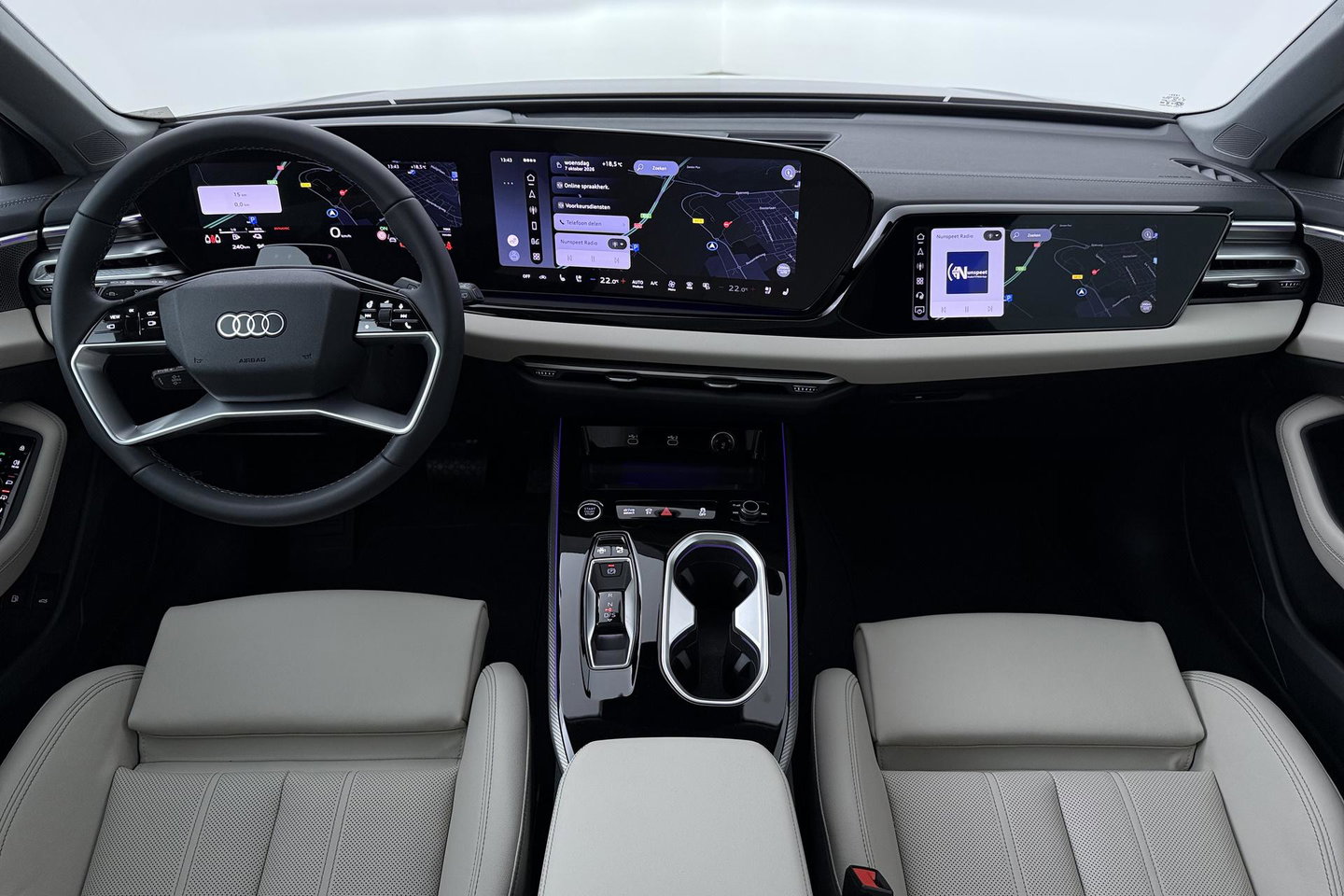 Audi A6 Pro Line Competition Quattro | Luchtvering | Passenger Display | B&O | Panoramadak | 360° Camera | Stoelventilatie | Trekhaak | 21 Inch