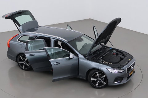 Volvo V90 2.0 D3 R-Design | ACC | Trekhaak | BLIS | Camera | Stoel+Stuurverwarming | 19 Inch