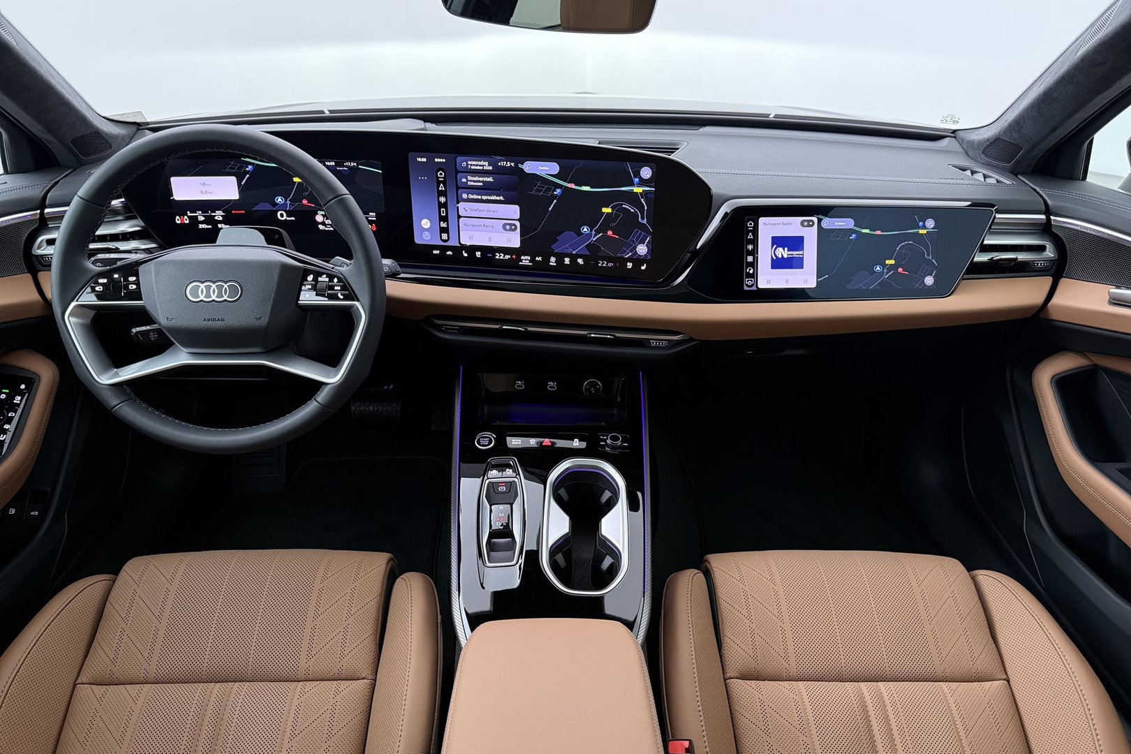 Audi A6 S edition Competition Quattro | Passenger Display | B&O | Panoramadak | 360° Camera | Massage+Ventilatie | Trekhaak | 21 Inch