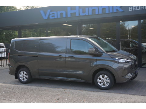 Ford E-Transit Custom 320L 218PK 71KWH AWD Limited Elektrisch AUT BPM VRIJ!! Apple CP/Android A, LED, Trekhaak, 2x Schuifdeur!! NR. EC51