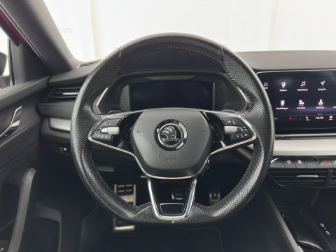 Škoda Octavia 1.0 e-TSI Sport Business (INCL.BTW) Aut. *FULL-LED | DIGI-COCKPIT | SPORT-SEATS | NAVI-FULLMAP | SHIFT-PADDLES | PRIVACY-GLASS | DAB+ | ECC | PDC | CRUISE | 16''ALU | TOWBAR*
