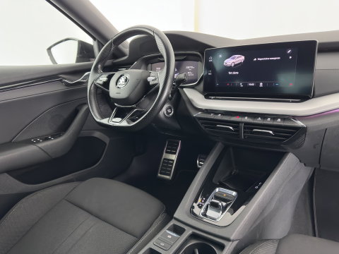 Škoda Octavia 1.0 e-TSI Sport Business (INCL.BTW) Aut. *FULL-LED | DIGI-COCKPIT | SPORT-SEATS | NAVI-FULLMAP | SHIFT-PADDLES | PRIVACY-GLASS | DAB+ | ECC | PDC | CRUISE | 16''ALU | TOWBAR*