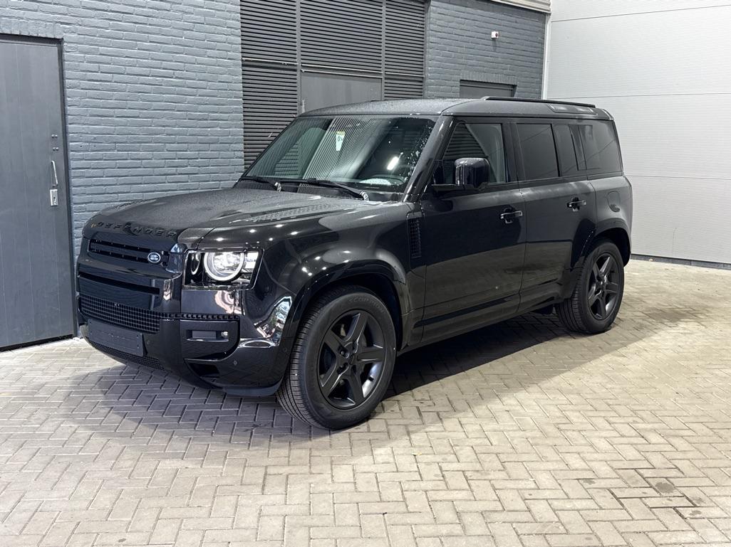 Land Rover Defender 110 P300e X-Dynamic SE | FACELIFT | Luchtvering | ClearSight | Black Pack | Panoramadak | Trekhaak | 360° Camera | Koelbox | ACC