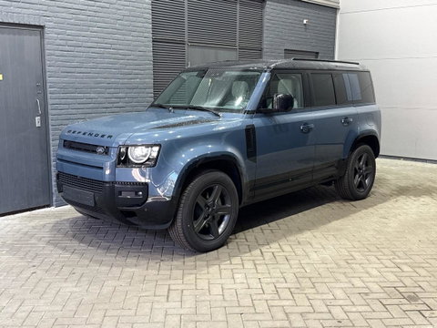 Land Rover Defender 110 P300e X-Dynamic SE | FACELIFT | Luchtvering | ClearSight | Black Pack | Panoramadak | Trekhaak | 360° Camera | Koelbox | ACC