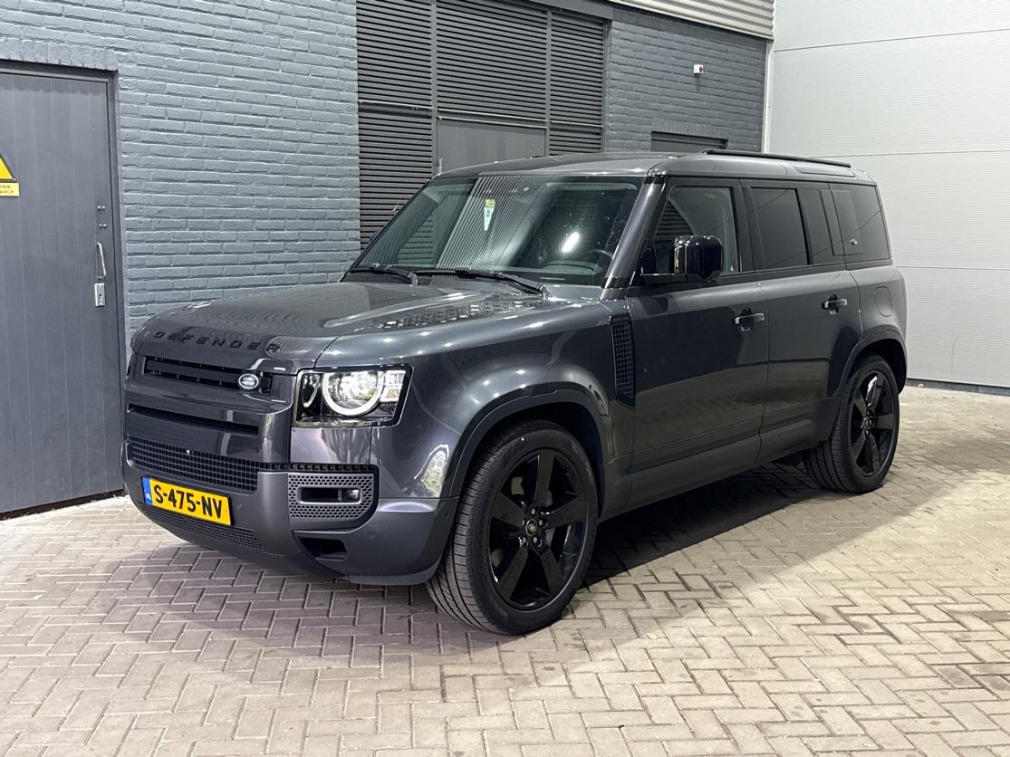 Land Rover Defender 110 P400e X-Dynamic SE | 22 Inch | Luchtvering | Panoramadak | Trekhaak | 360° Camera | Meridian | Stoel+Stuurverwarming