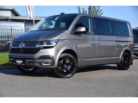 Volkswagen Transporter 2.0 TDI L2H1 30 DC Caravelle Virtual, Adaptieve Cruise, Camera, 2 x Electrische deur, 199pk, LED, Leder, Clima, Stoelverwarming, Carplay, Automaat, Uniek!