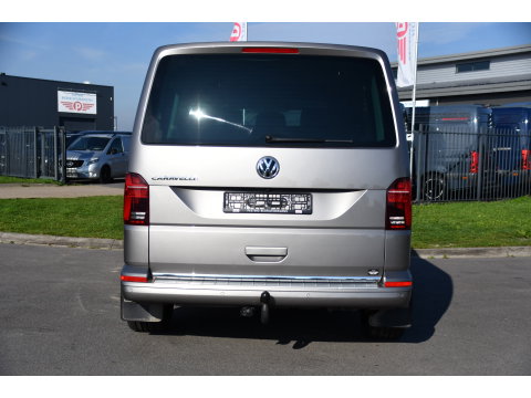 Volkswagen Transporter 2.0 TDI L2H1 30 DC Caravelle Virtual, Adaptieve Cruise, Camera, 2 x Electrische deur, 199pk, LED, Leder, Clima, Stoelverwarming, Carplay, Automaat, Uniek!