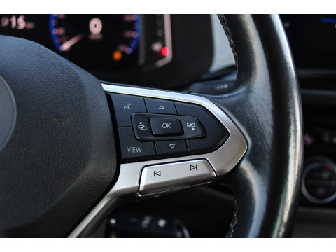 Volkswagen Transporter 2.0 TDI L2H1 30 DC Caravelle Virtual, Adaptieve Cruise, Camera, 2 x Electrische deur, 199pk, LED, Leder, Clima, Stoelverwarming, Carplay, Automaat, Uniek!