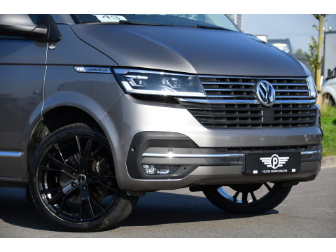 Volkswagen Transporter 2.0 TDI L2H1 30 DC Caravelle Virtual, Adaptieve Cruise, Camera, 2 x Electrische deur, 199pk, LED, Leder, Clima, Stoelverwarming, Carplay, Automaat, Uniek!