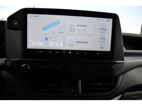 Ford Transit Custom 300 2.0 TDCI L1H1 Black Edition Cruise, Camera, Carplay, LED, 136pk, Automaat, NAVI, Airco, Multimedia, Uniek!