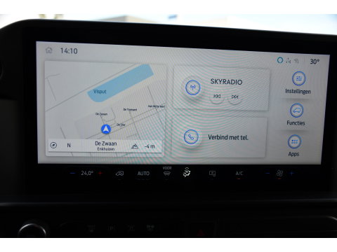 Ford Transit Custom 300 2.0 TDCI L1H1 Black Edition Cruise, Camera, Carplay, LED, 136pk, Automaat, NAVI, Airco, Multimedia, Uniek!