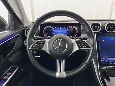 Mercedes-Benz C-Klasse 300 e Luxury Line (INCL-BTW)  *AUT | FULL-LED |  WIDESCREEN-COCKPIT | COMFORTSEATS | ADAPTIVE-CRUISE | CAMERA | NAVI-FULLMAP | SHIFTPADDLES | PRIVACY-GLASS | DAB | AMBIENTLIGHT | 17''