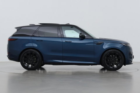 Land Rover Range Rover Sport P460e Dynamic HSE | SV Petrolix Blue | 23 Inch | Meridian Surround | ClearSight | Koelbox | Panoramadak | Trekhaak
