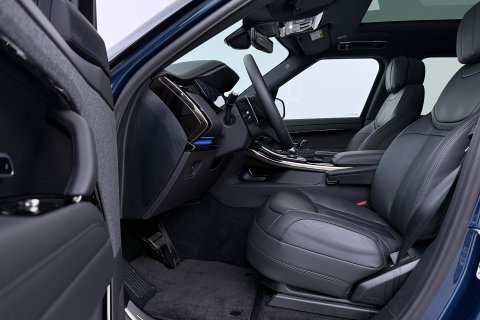 Land Rover Range Rover Sport P460e Dynamic HSE | SV Petrolix Blue | 23 Inch | Meridian Surround | ClearSight | Koelbox | Panoramadak | Trekhaak