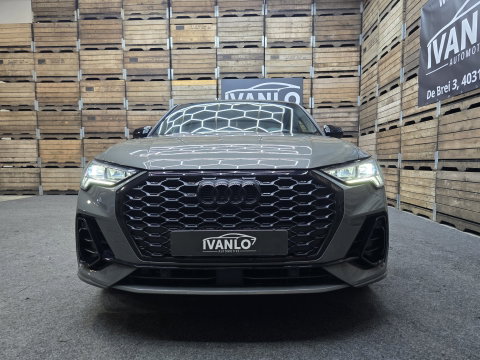 Audi Q3 Sportback 35 TFSI S Edition 3X S-Line Black Leder Navi Camera Clima Led Matrix 19"LM