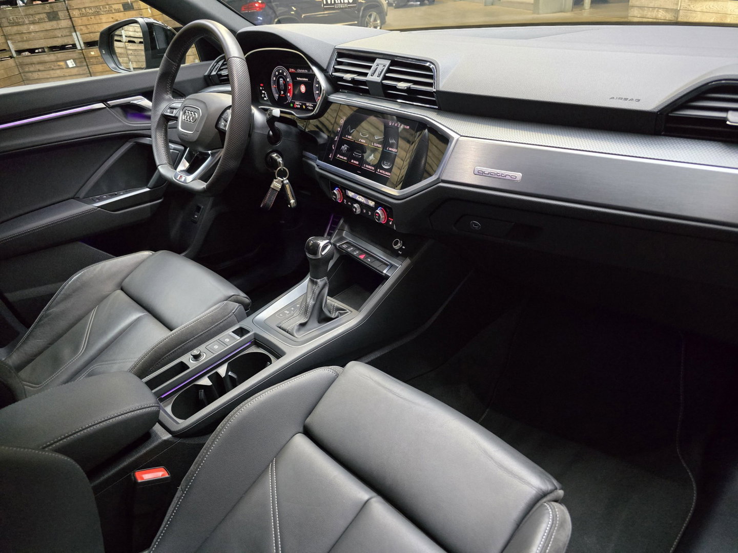 Audi Q3 Sportback 35 TFSI S Edition 3X S-Line Black Leder Navi Camera Clima Led Matrix 19"LM