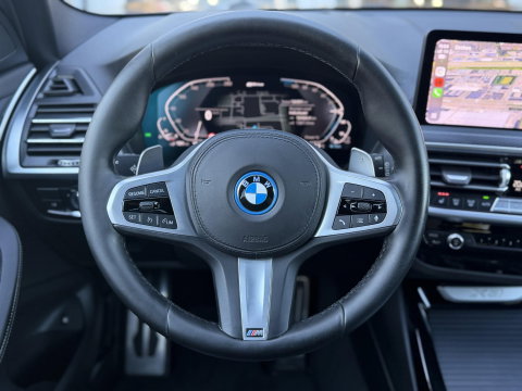 BMW X3 xDrive30e High Ex M-Sport LCI|Pano|Leer|Memory|360Cam|HUD|20"|Trekhaak