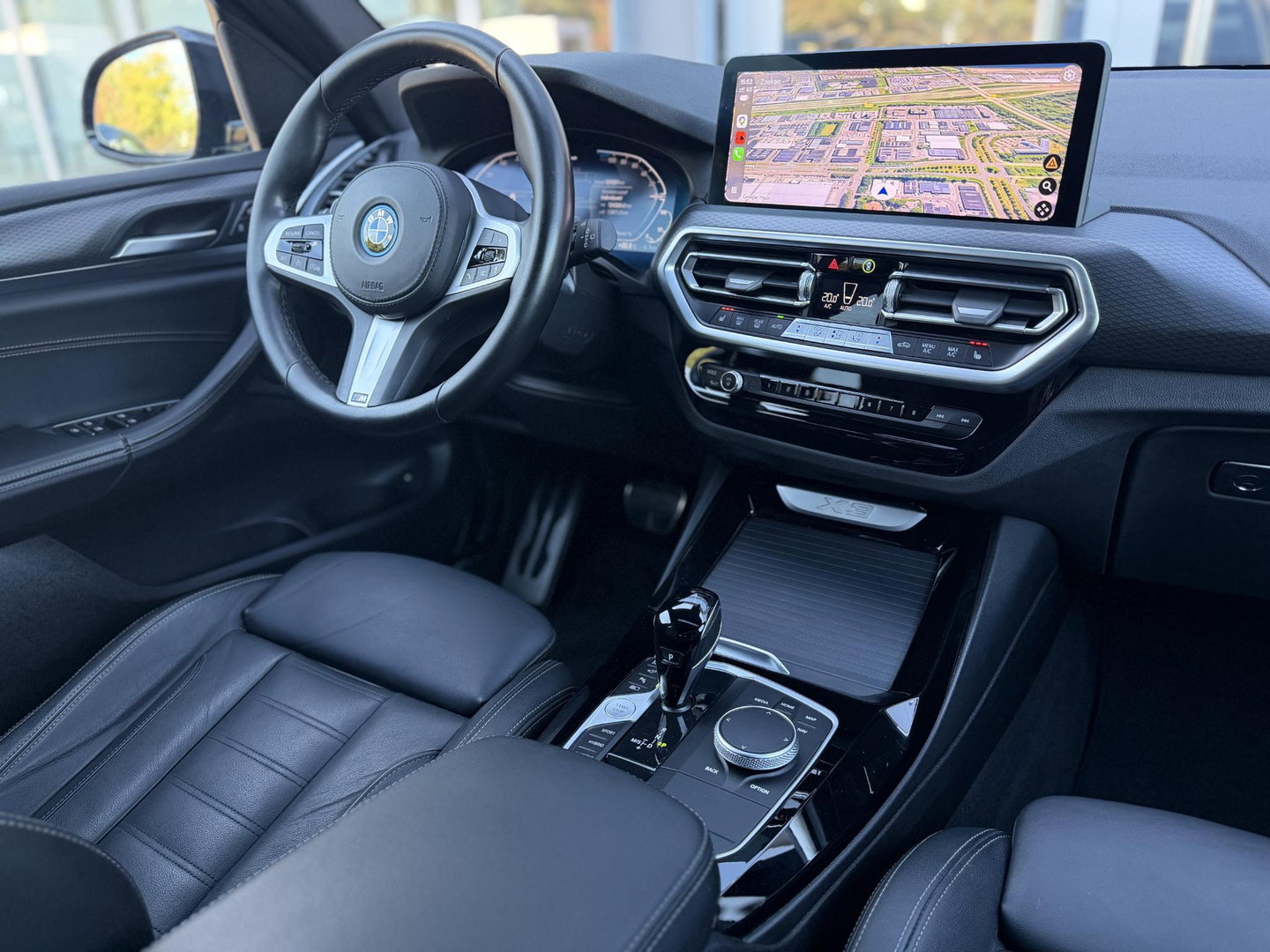 BMW X3 xDrive30e High Ex M-Sport LCI|Pano|Leer|Memory|360Cam|HUD|20"|Trekhaak