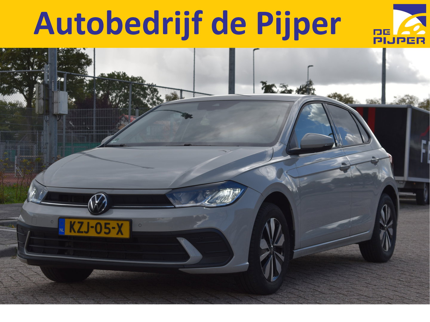 Volkswagen Polo 1.0 TSI Life Move 95 pk Ascot grey | Virtual cockpit | Carplay/Androidauto | DAB | Stoelverwarming | Climate Control | LED | LM-Velgen