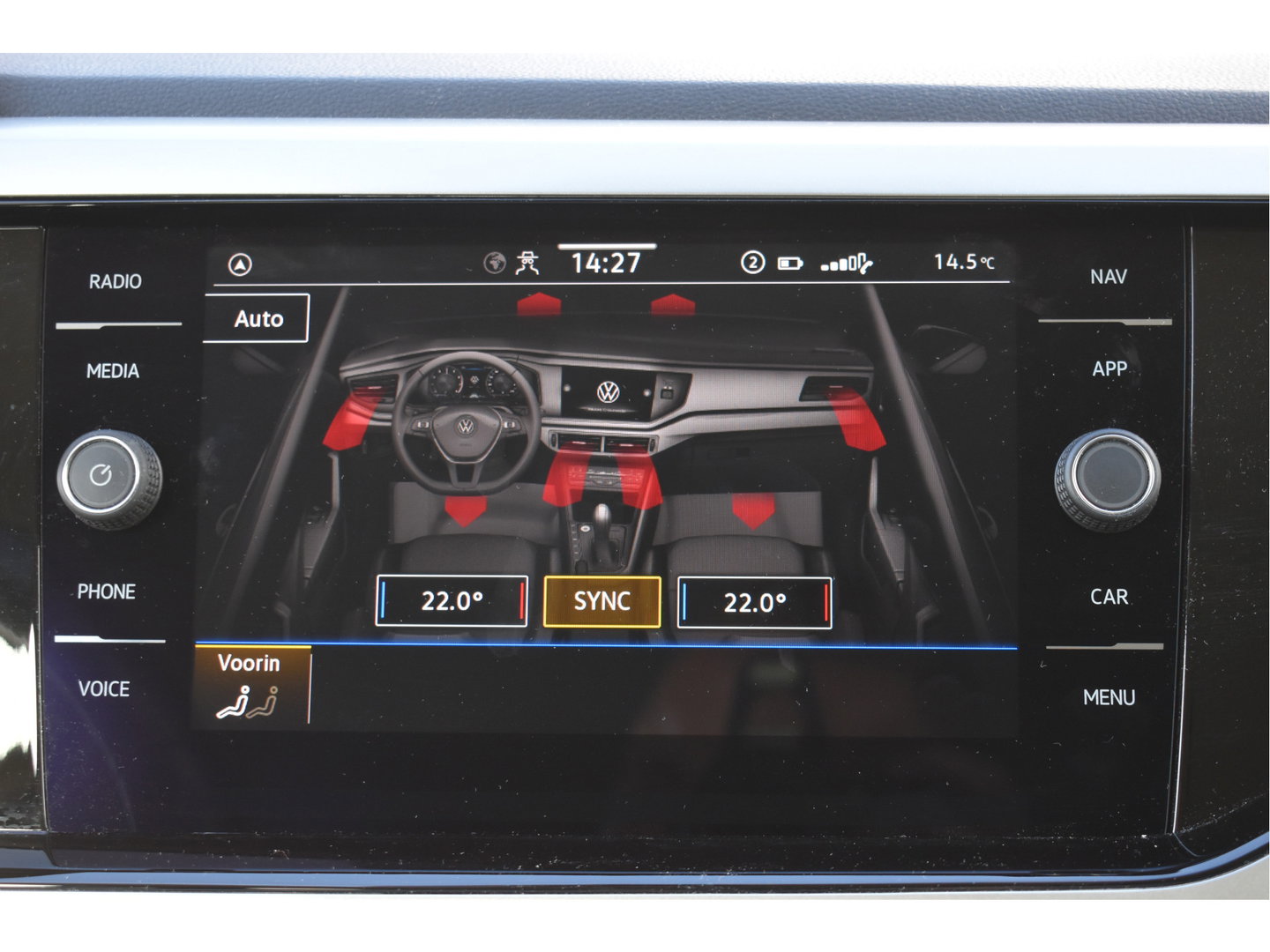 Volkswagen Polo 1.0 TSI Life Move 95 pk Ascot grey | Virtual cockpit | Carplay/Androidauto | DAB | Stoelverwarming | Climate Control | LED | LM-Velgen