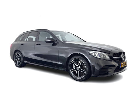 Mercedes-Benz C-Klasse Estate 300 e Business Solution AMG Limited (Plug-in) (INCL-BTW) Aut. *LEATHER-ALCANTARA | MULTIBEAM-LED | NAVI-FULLMAP | TOPVIEW | DAB | CARPLAY | DIGI-COCKPIT | SPORTSEATS | TOWBAR | 18"ALU*