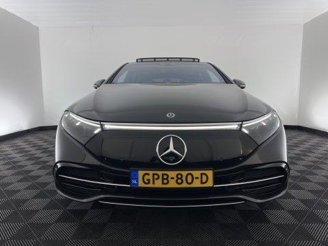 Mercedes-Benz EQS 450+ Luxury Line 108 kWh (3-Fase-22kW) (INCL-BTW) Aut. *PANO | HEAD-UP | LEATHER | FULL-LED | BURMESTER | MEMORY-PACK | ADAPTIVE-CRUISE | BLIND-SPOT | TOP-VIEW | HEATED-COMFORTSEATS | DIGI-COCKPIT | AMBIENT-LIGHT | 20''ALU*